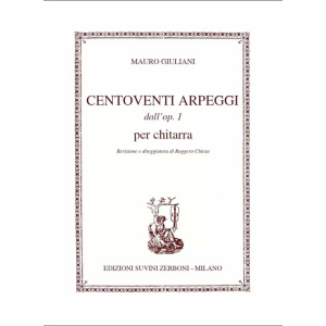 GIULIANI - CENTOVENTI ARPEGGI dall'Op. 1