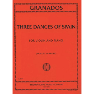 GRANADOS - THREE DANCES OF SPAIN