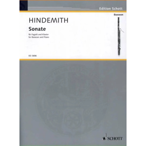 HINDEMITH - Sonate for Bassoon and Piano