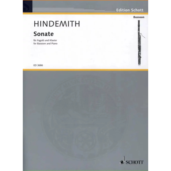 HINDEMITH - Sonate for Bassoon and Piano