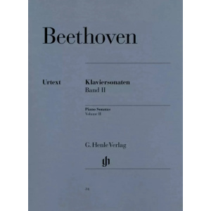 BEETHOVEN - PIANO SONATAS VOLUME II - HENLE