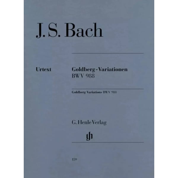 BACH - GOLDBERG VARIATIONS BWV 988 - HENLE