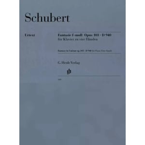 SCHUBERT - FANTASIA IN FA MINORE OP.103 - PIANO 4 MANI