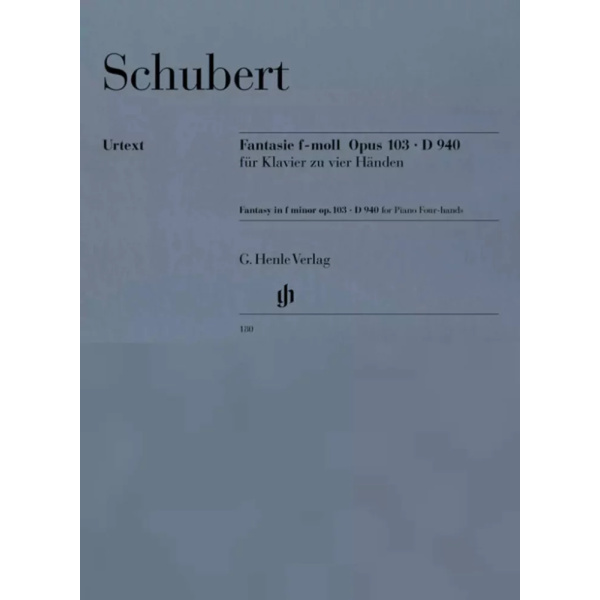 SCHUBERT - FANTASIA IN FA MINORE OP.103 - PIANO 4 MANI