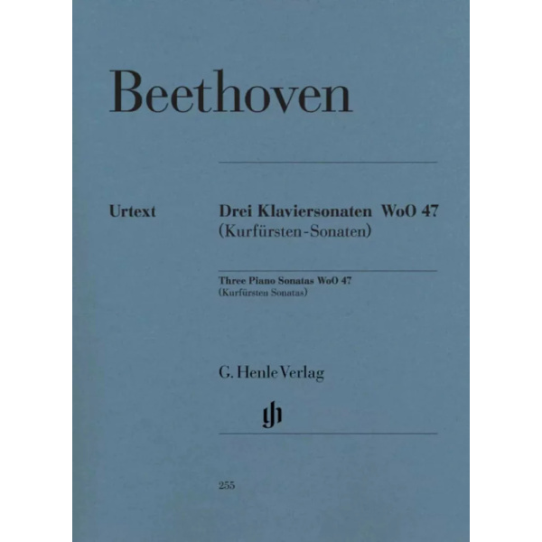 BEETHOVEN - TRE SONATE PER PIANOFORTE WoO 47 - Kurfürsten sonatas