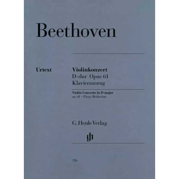 BEETHOVEN - VIOLINKONZERT OPUS 61 - PIANO REDUCTION