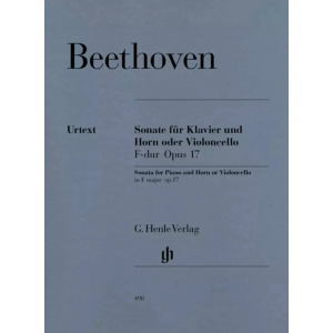 BEETHOVEN - Sonata Fur Klavier Und Horn Oder Violoncello Op. 17