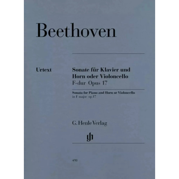 BEETHOVEN - Sonata Fur Klavier Und Horn Oder Violoncello Op. 17