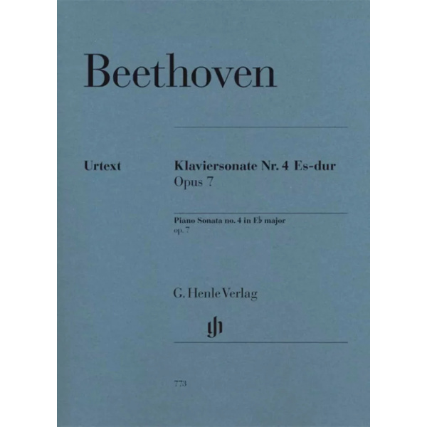 BEETHOVEN - PIANO SONATA N. 4 Eb MAJOR OPUS 7