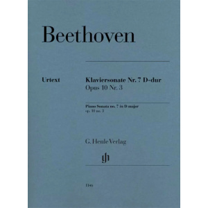BEETHOVEN - PIANO SONATA N. 7 D MAJOR OPUS 10 No. 3