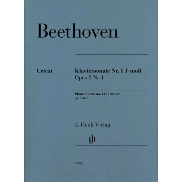 BEETHOVEN - PIANO SONATA N. 1 F MINOR OPUS 2 No. 1
