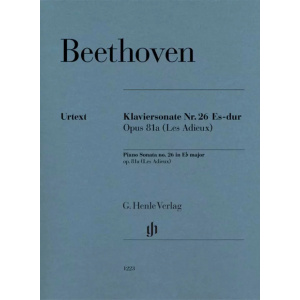 BEETHOVEN - PIANO SONATA IN Eb MAJOR  OP.81a - Les Adieux