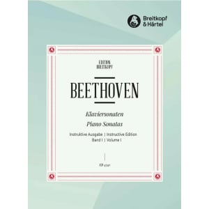 BEETHOVEN - KLAVIERSONATEN BAND I - BREITKOPF