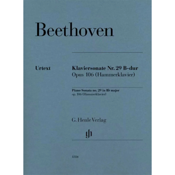 BEETHOVEN - PIANO SONATA IN Bb MAJOR OP.106 - Hammerklavier