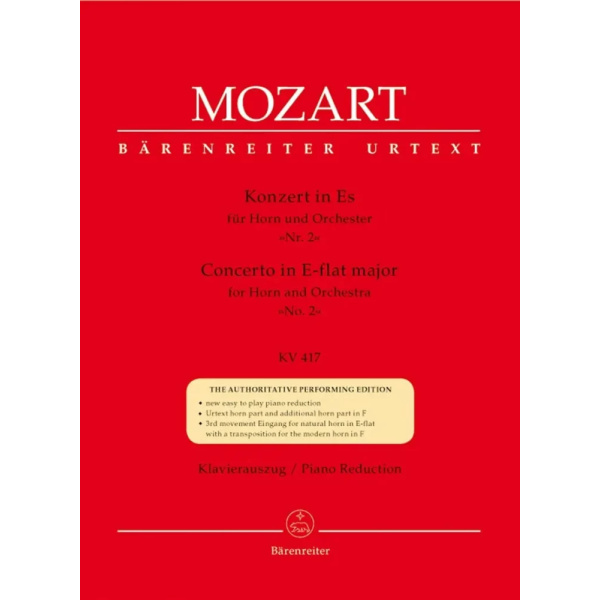 MOZART - Concerto Corno e Orchestra in Eb Major Numero 2
