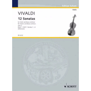 VIVALDI - 12 SONATAS OP. 2 - VOL. 1