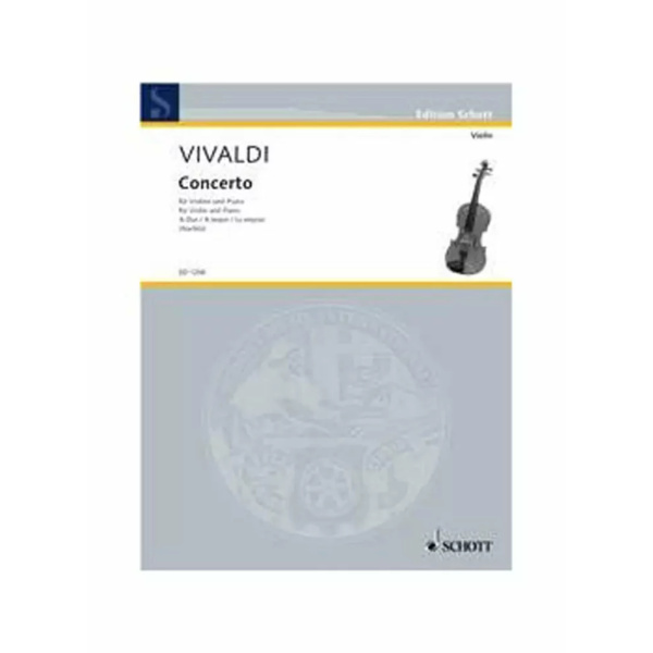 VIVALDI - CONCERTO A-DUR VIOLIN AND PIANO