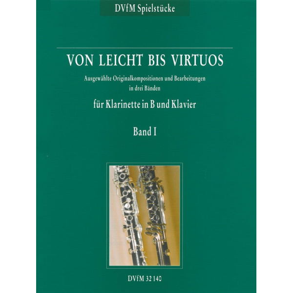 KOCH - Von Leicht Bis Virtuos Band 1 Clarinetto e Pianoforte
