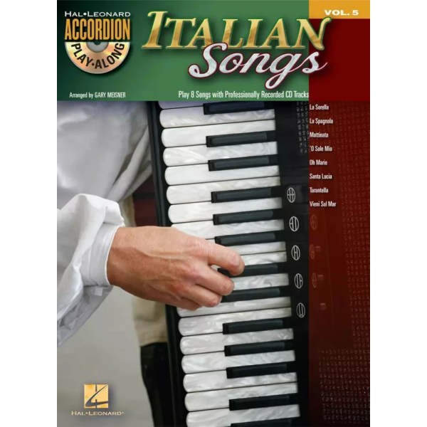 ITALIAN SONGS VOL.5 - FISARMONICA PLAY-ALONG