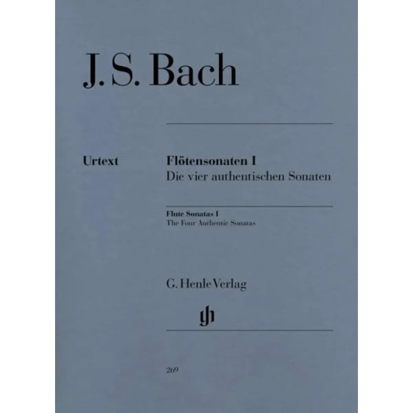 BACH - Flute Sonatas Volume 1 - Le 4 Autentiche Sonate