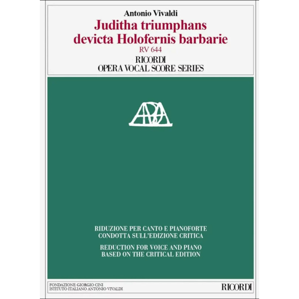 VIVALDI - Juditha Triumphans Devicta Holofernis Barbarie