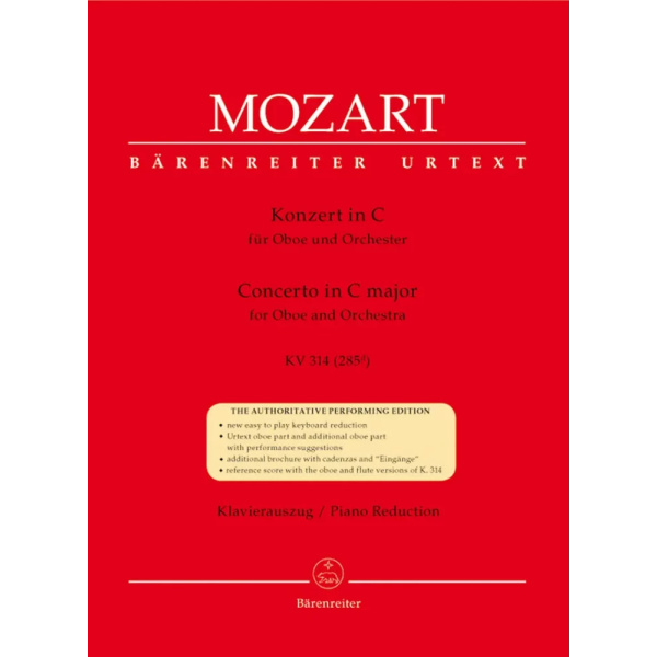 Mozart - Concerto for Oboe and Orchestra in C major K. 314