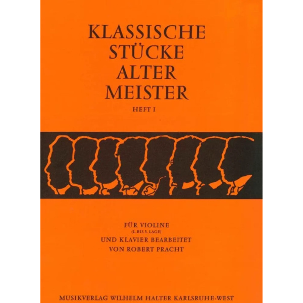 PRACHT - Klassische Stucke Alter Meister Heft 1