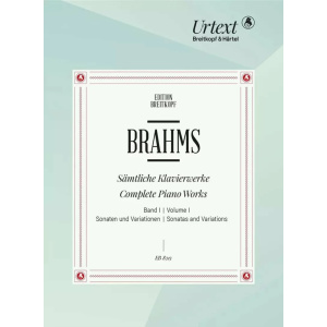 BRAHMS - KLAVIERWERKE 1 SONATEN