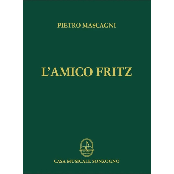 MASCAGNI - L'AMICO FRITZ copertina morbida