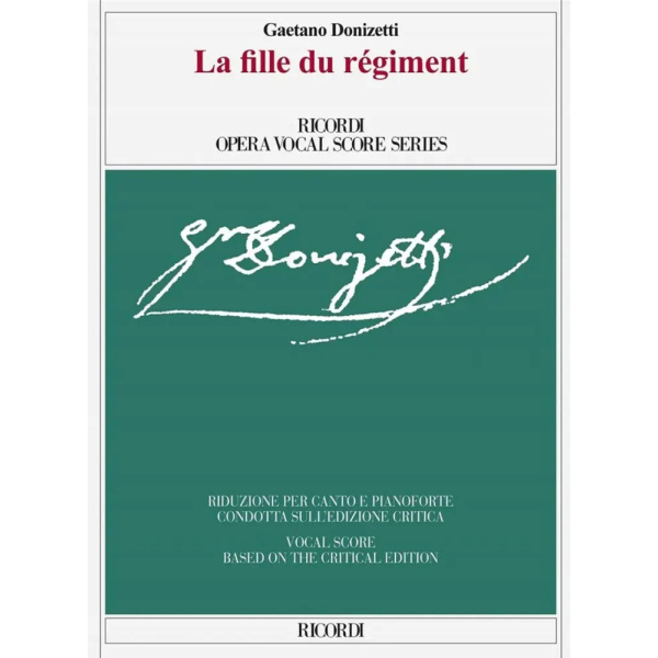 DONIZETTI - La fille du régiment