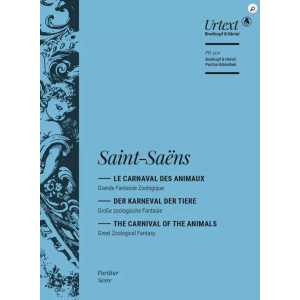 SAINT SAENS - LE CARNAL DES ANIMAUX - STUDY SCORE