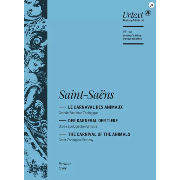 SAINT SAENS - LE CARNAL DES ANIMAUX - STUDY SCORE