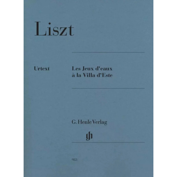 LISZT - LES JEUX D'EAUX À LA VILLA D'ESTE
