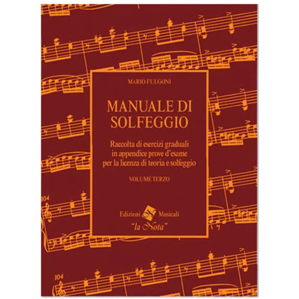 FULGONI - MANUALE DI SOLFEGGIO 3