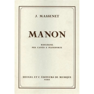 MASSENET - MANON - SONZOGNO