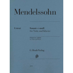 MENDELSSOHN - Sonata in C min For Viola