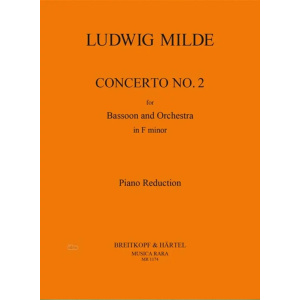 MILDE - Concerto No. 2 F minor - Piano Reduction