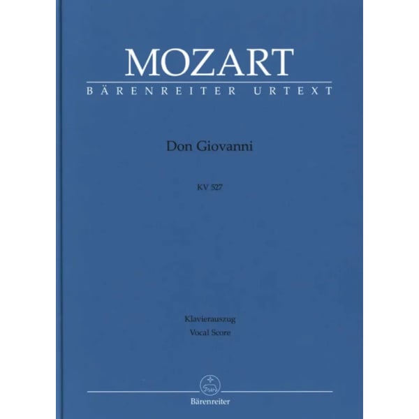 MOZART - Don Giovanni (Copertina Rigida) - Barenreiter