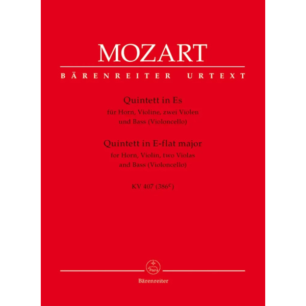 MOZART - Quintett In E-flat major KV407