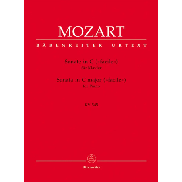 MOZART - SONATA in C MAJOR KV 545 "Facile"