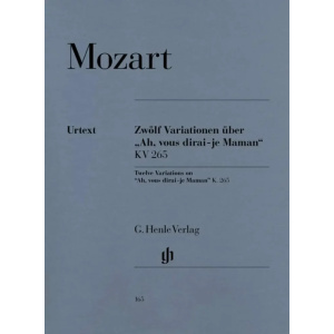 MOZART - TWELVE VARIATIONS ON "AH - VOUS DIRAI-JE MAMAN" KV265