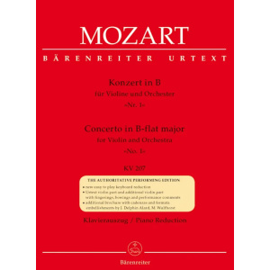 Mozart - Concerto in Sib Maggiore n.1 KV207 - Violino e Piano