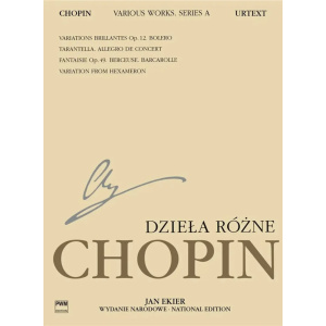 CHOPIN - National Edition: Various works (Ekier)