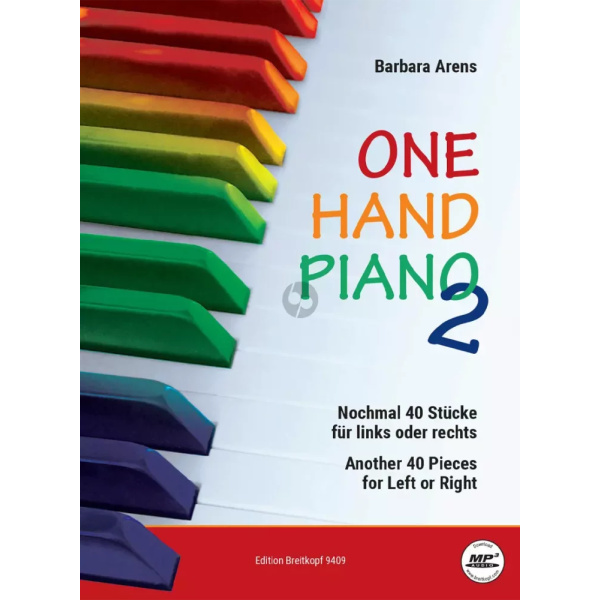 ARENS - ONE HAND PIANO VOL. 2