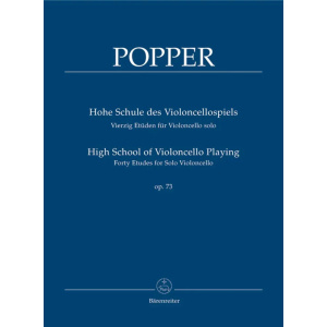 POPPER - High School of Violoncello Playing op. 73