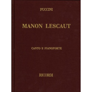 PUCCINI - MANON LESCAUT - HARDCOVER