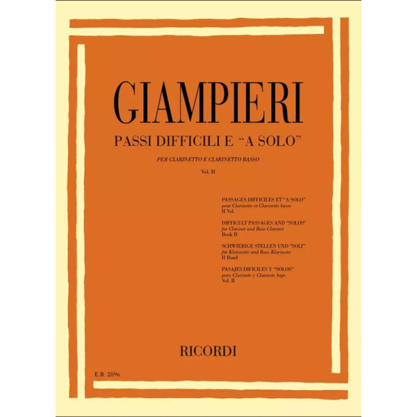 GIAMPIERI - Passi Difficili E "A Solo" Vol. 2