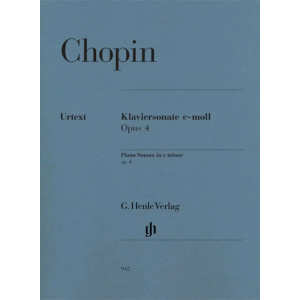 Chopin - Piano Sonata In C Minor Op.4 - Urtext