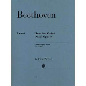 BEETHOVEN - SONATINE G-dur nr.25 opus 79