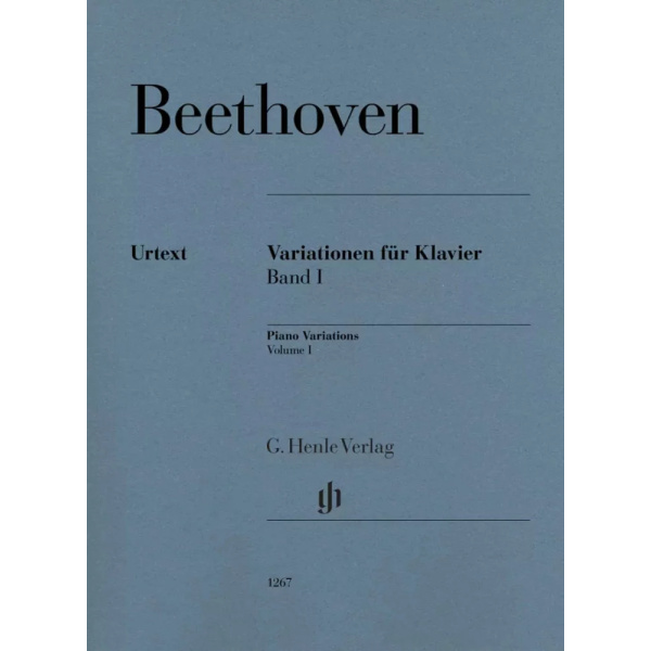 BEETHOVEN - PIANO VARIATIONS - Volume I